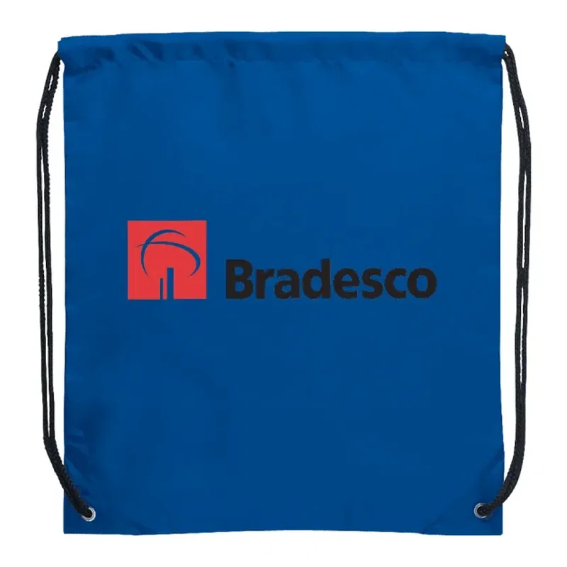 Custom Oriole Drawstring Bag - 210D Polyester — view 7
