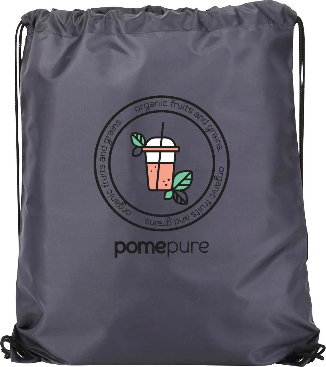 Custom Oriole Drawstring Bag - 210D Polyester — view 71
