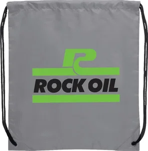Custom Oriole Drawstring Bag - 210D Polyester