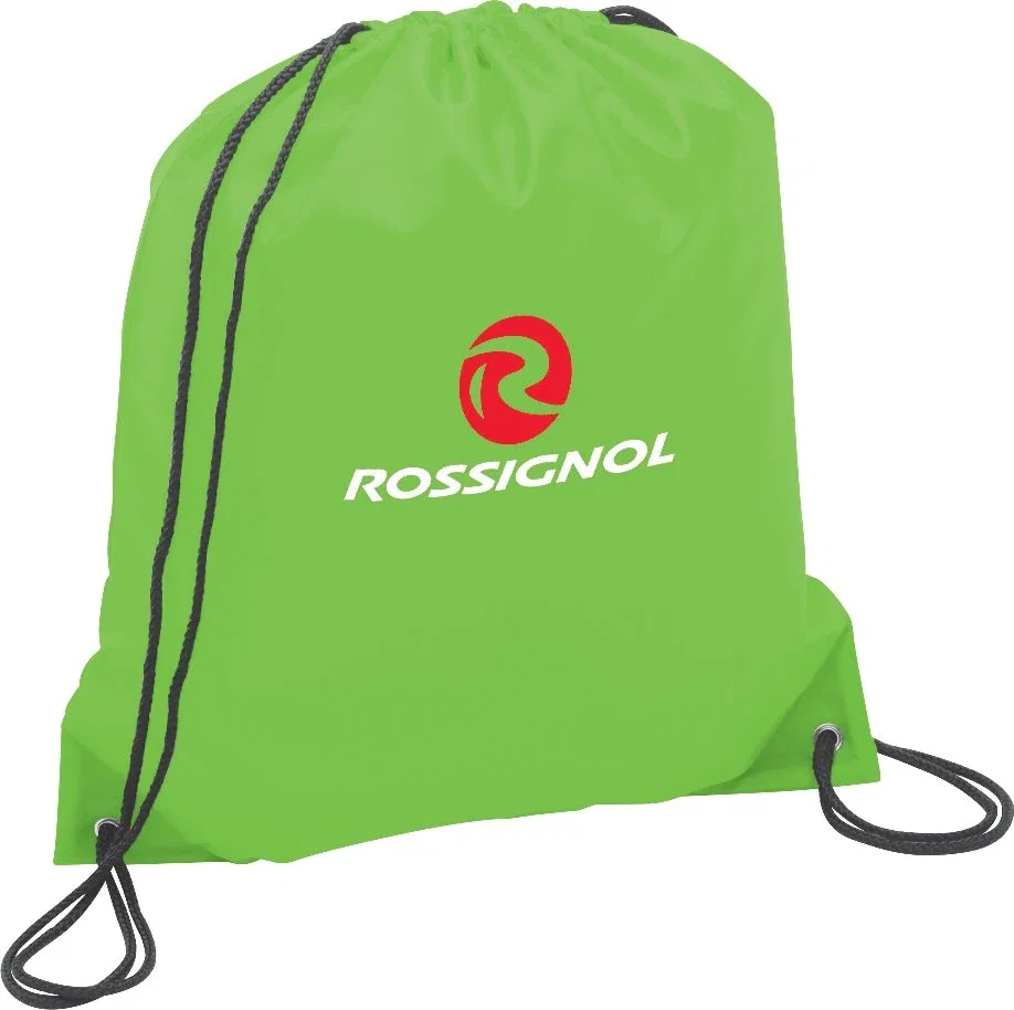 Custom Oriole Drawstring Bag - 210D Polyester — view 84