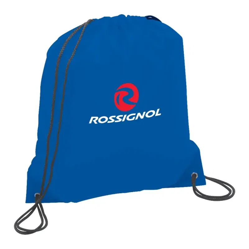 Custom Oriole Drawstring Bag - 210D Polyester — view 9