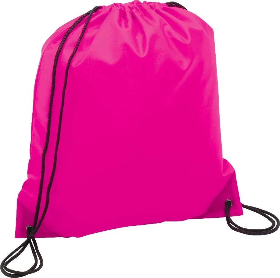 Custom Oriole Drawstring Bag - 210D Polyester — view 90