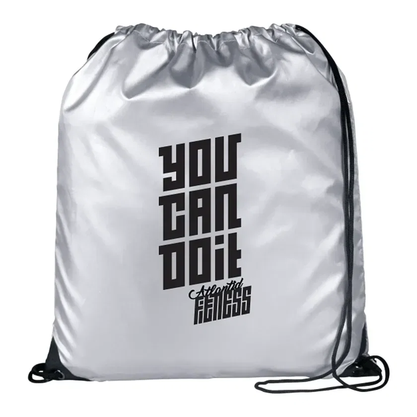 Oriole Reflective Drawstring Bag — view 4