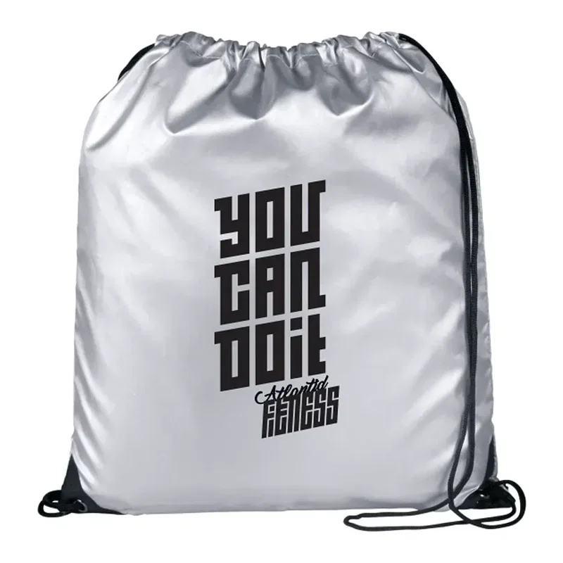 Oriole Reflective Drawstring Bag — view 4