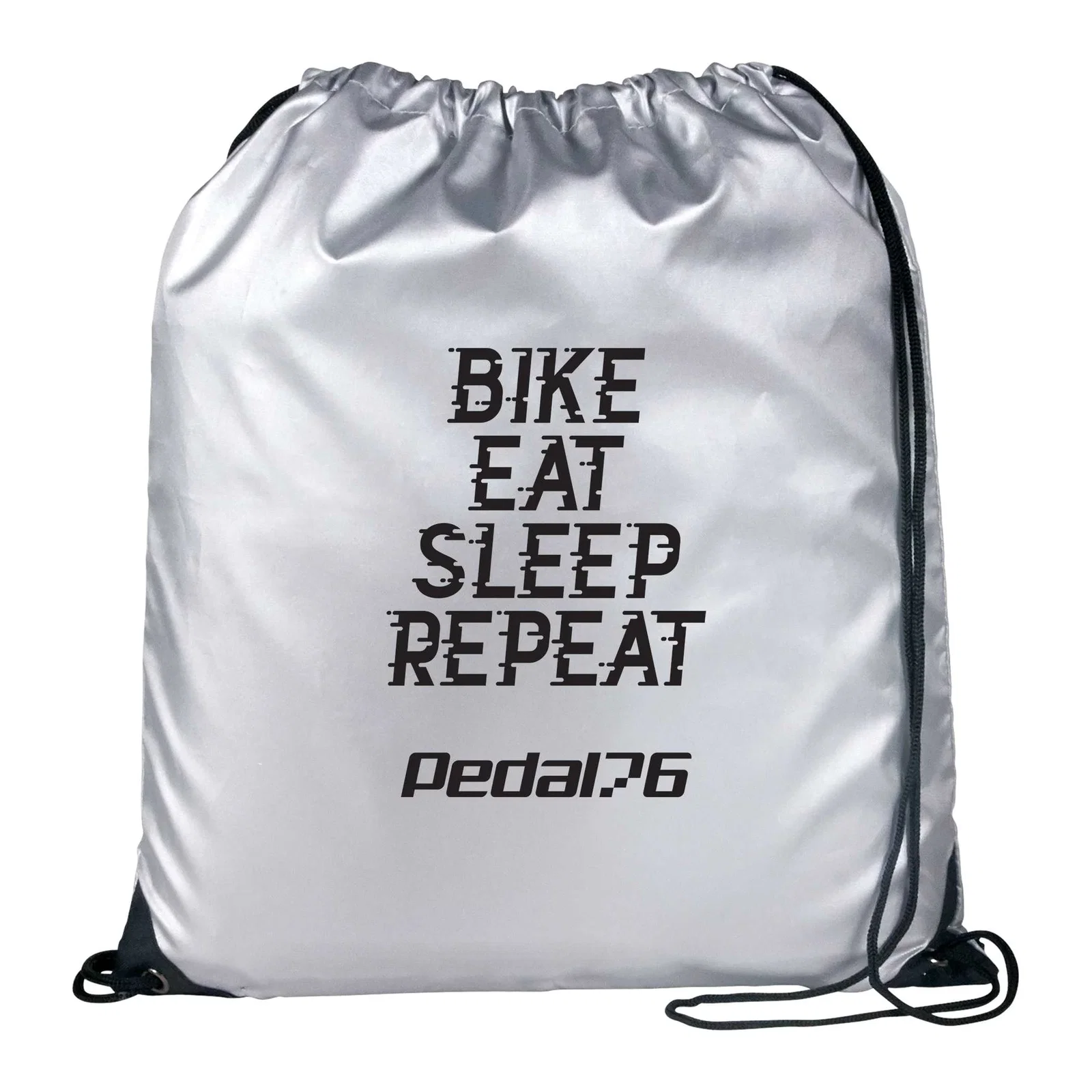 Oriole Reflective Drawstring Bag — view 5