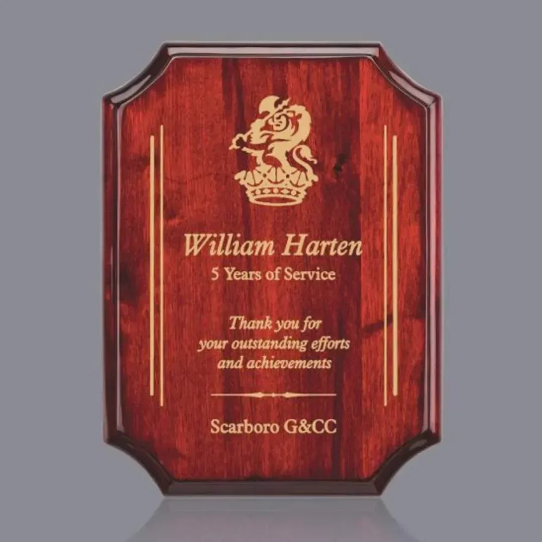 Orsina - Rosewood Plaque — view 2