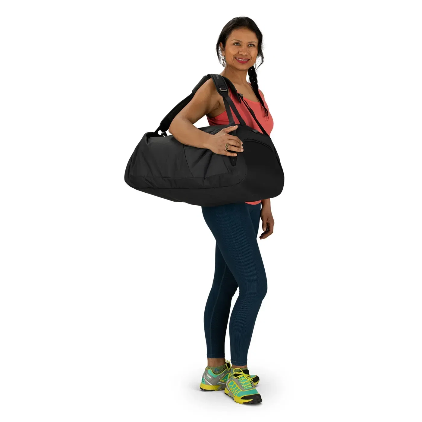Osprey Daylite® Duffel 60 being worn