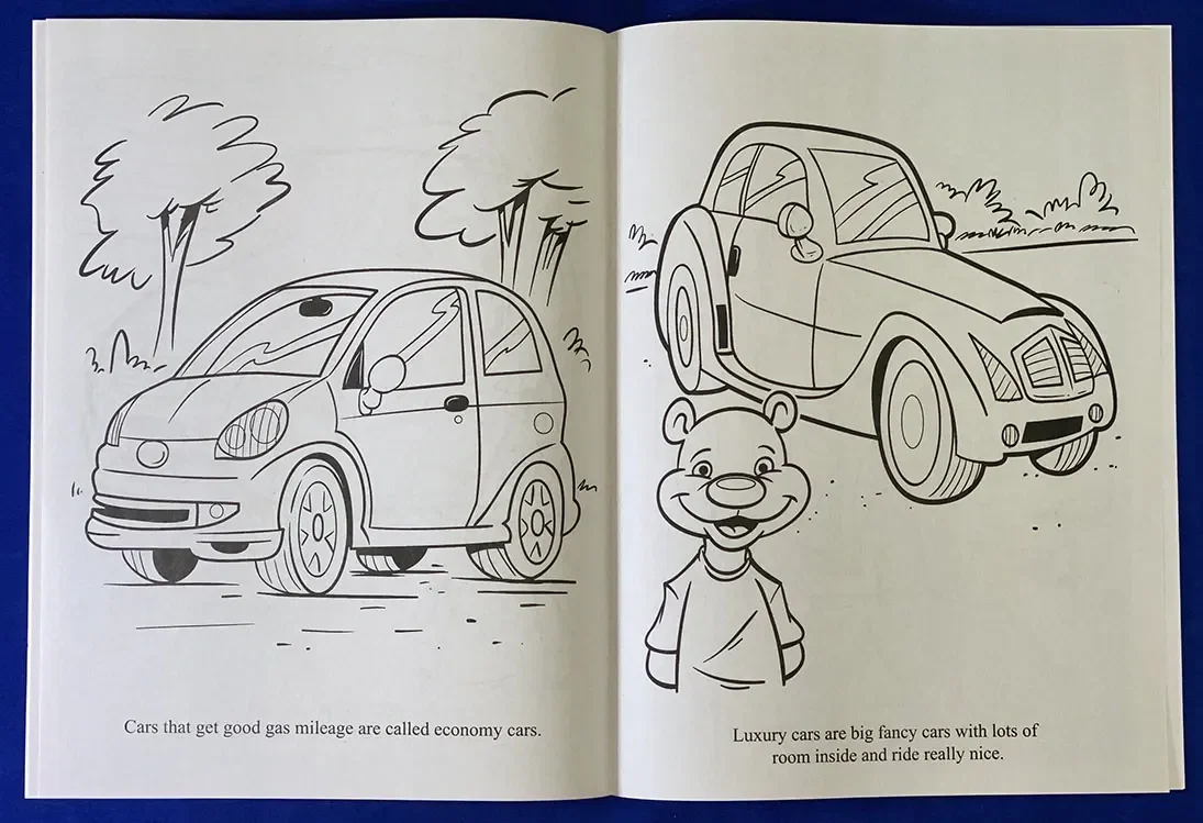 Our New Car Coloring and Activity Book — view 2
