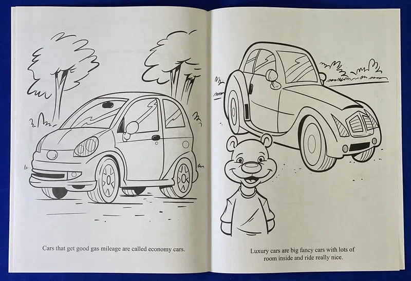 Our New Car Coloring and Activity Book — view 2