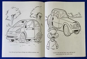 Our New Car Coloring and Activity Book