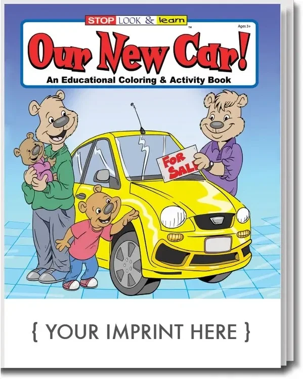 Our New Car Coloring and Activity Book — view 3
