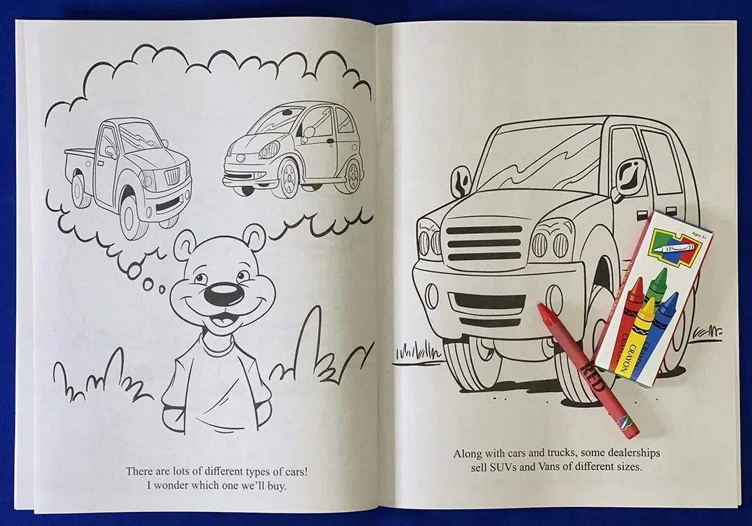 Our New Car Coloring and Activity Book — view 4
