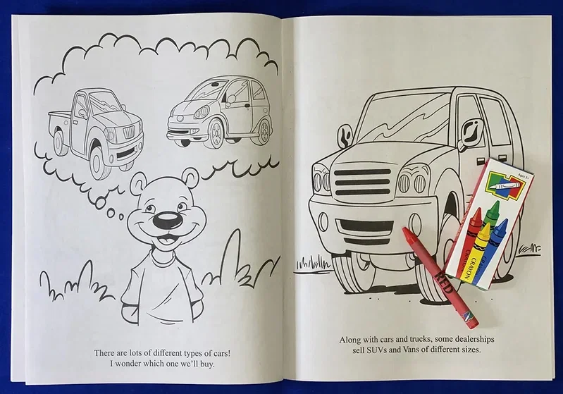 Our New Car Coloring and Activity Book — view 4