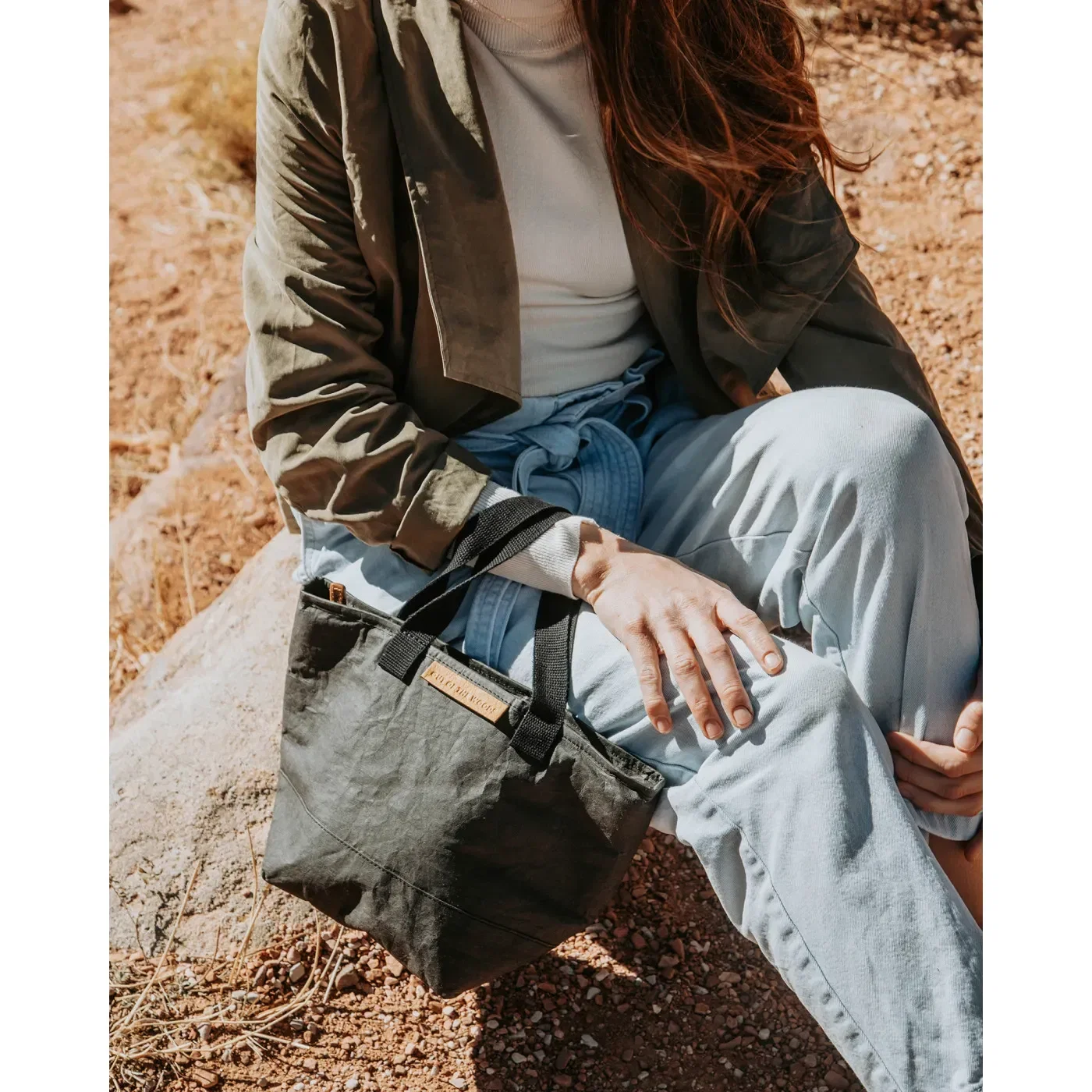 Out of The Woods® Mini Shopper Lunch held in hand