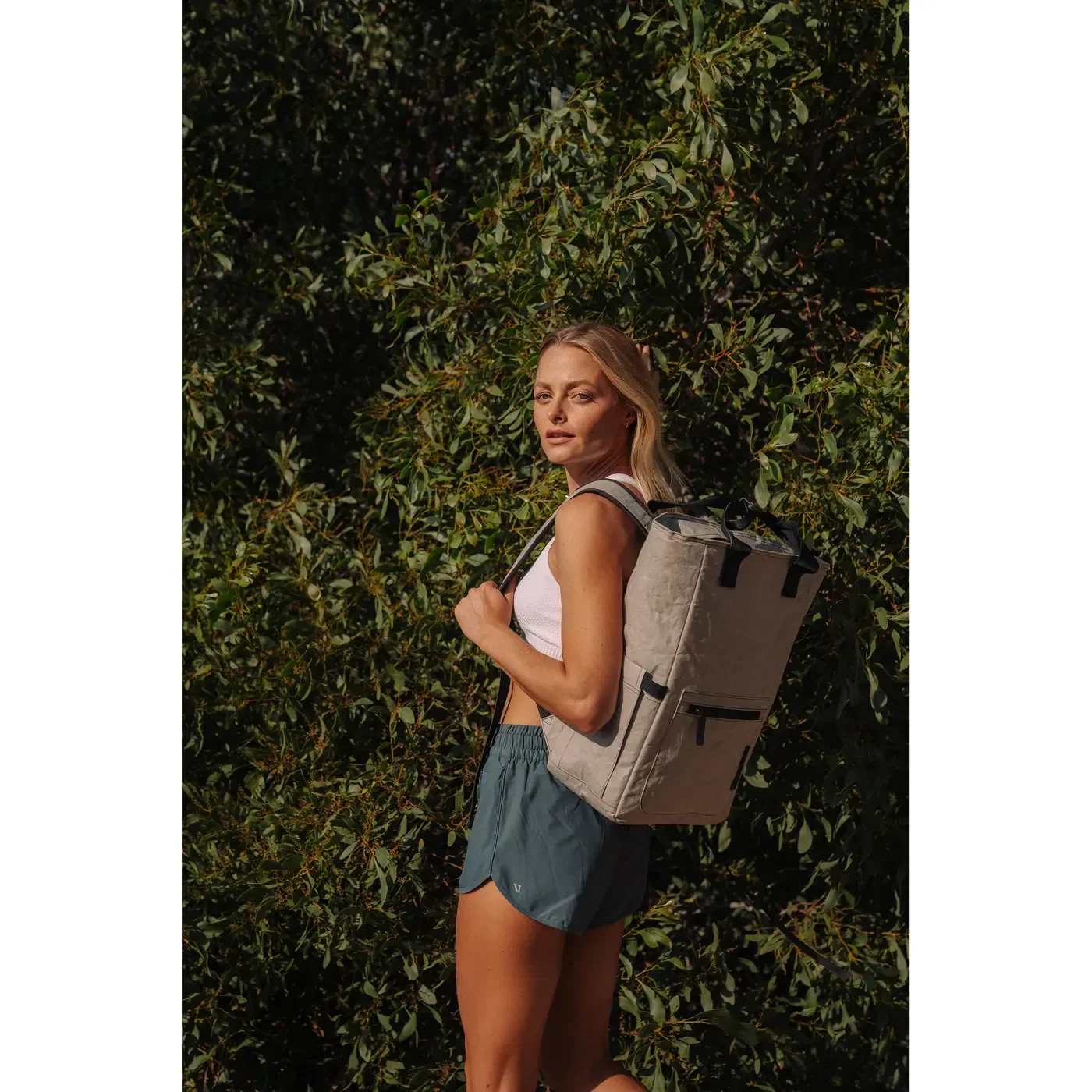 Out of The Woods® Seagull Backpack Cooler being worn