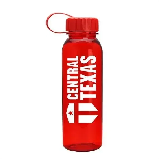 Outdoorsman Tritan® Bottle with Tethered Lid (24 oz.) — view 2
