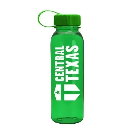 Outdoorsman Tritan® Bottle with Tethered Lid (24 oz.) — view 3