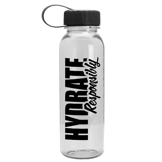 Outdoorsman Tritan® Renew Bottle with Tethered Lid (24 oz.) — view 2