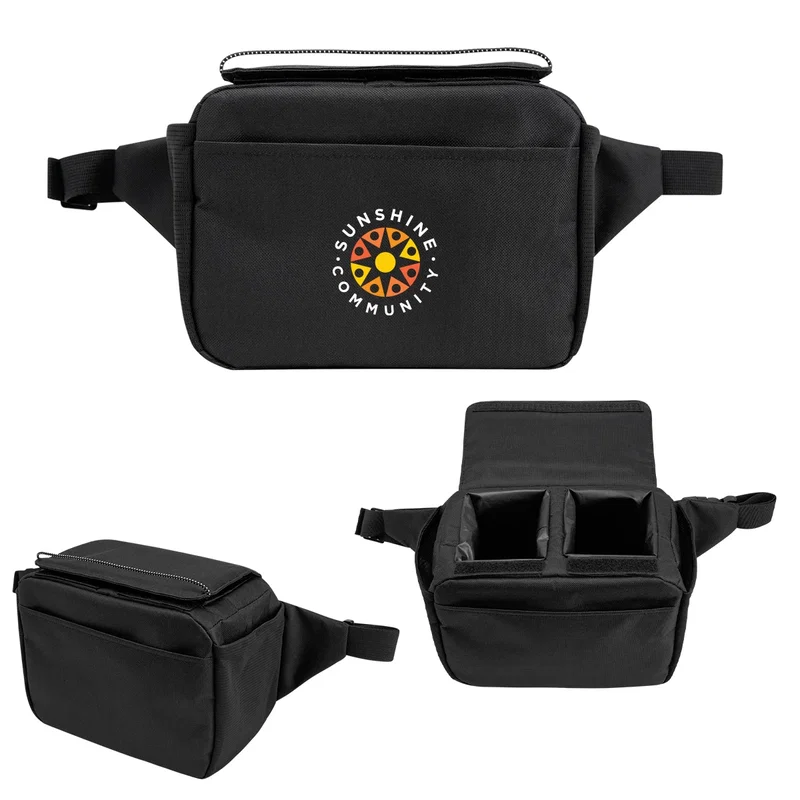 Outpost rPET 2 Can Cooler Belt Bag — view 4