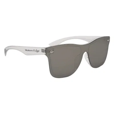 Simple styling makes these sunglasses an easy event handout