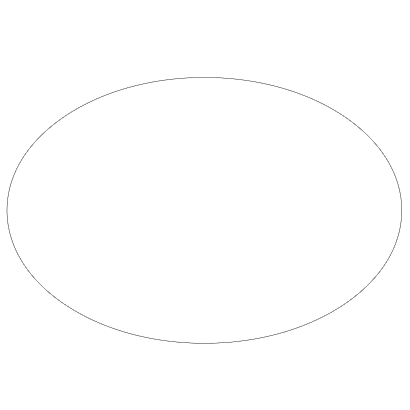 Elongated decal with rounded edges, shown face up