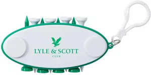 Oval Golf Tee Carrier
