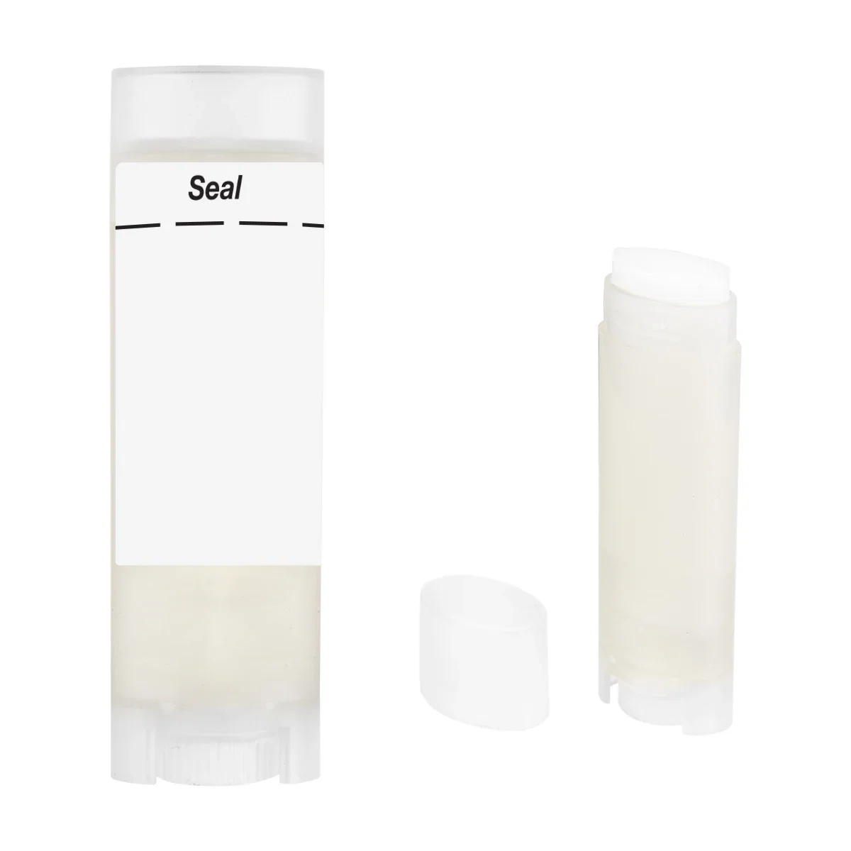 Cap lifted to expose the balm below