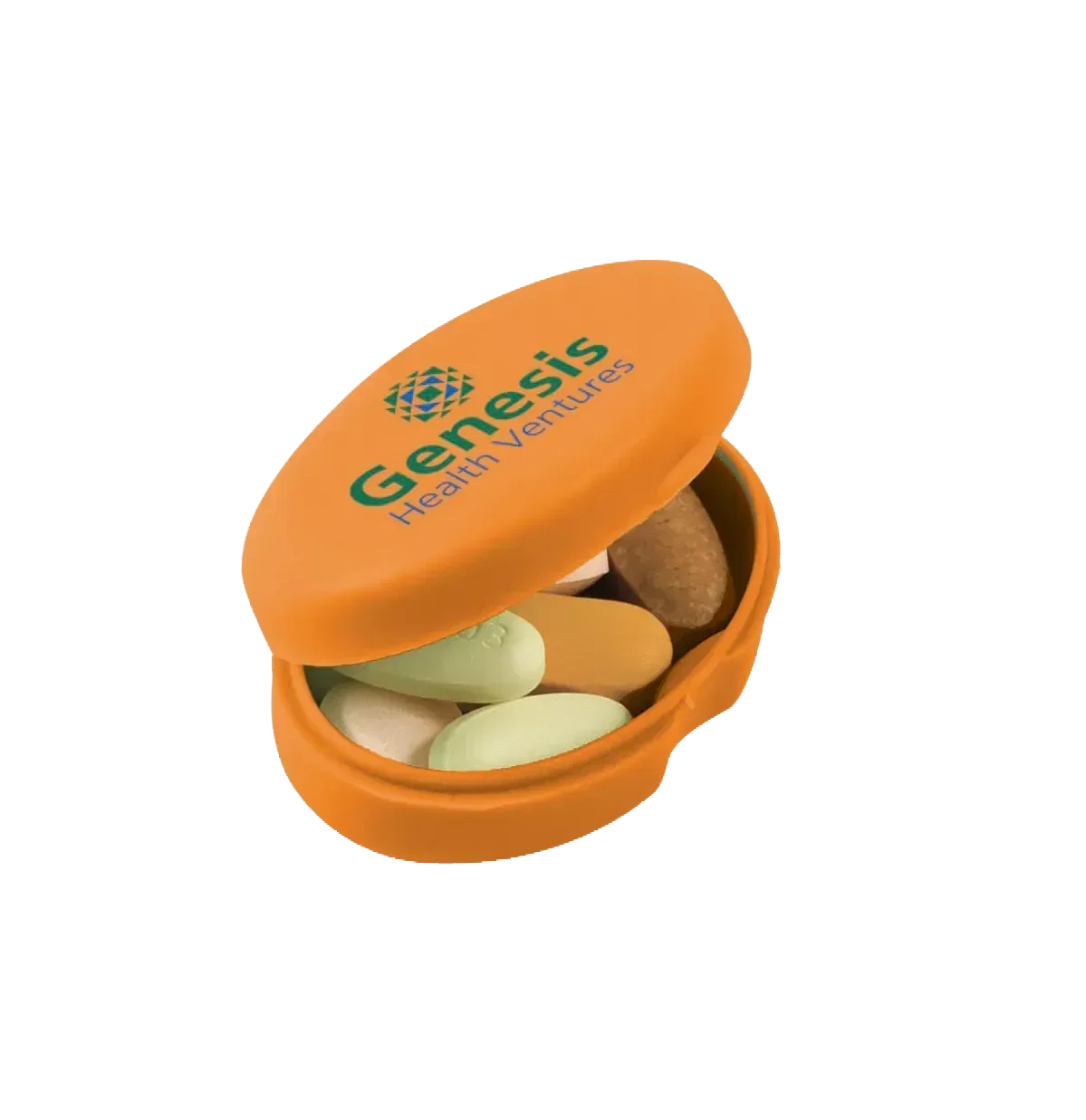 Custom Oval Pill Box