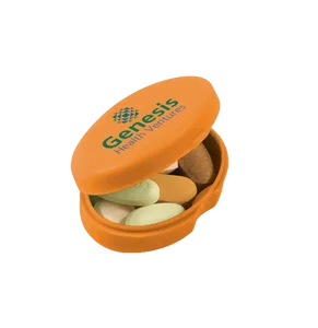 Custom Oval Pill Box