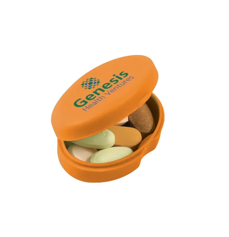Custom Oval Pill Box