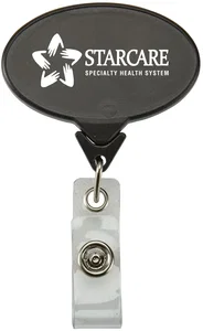 Custom Oval Secure-A-Badge™