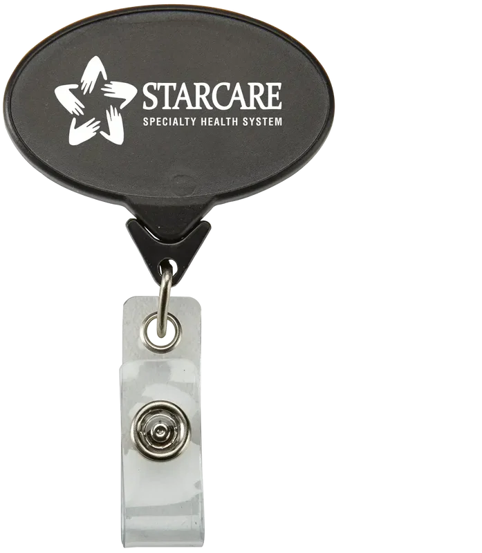 Custom Oval Secure-A-Badge™ — view 4