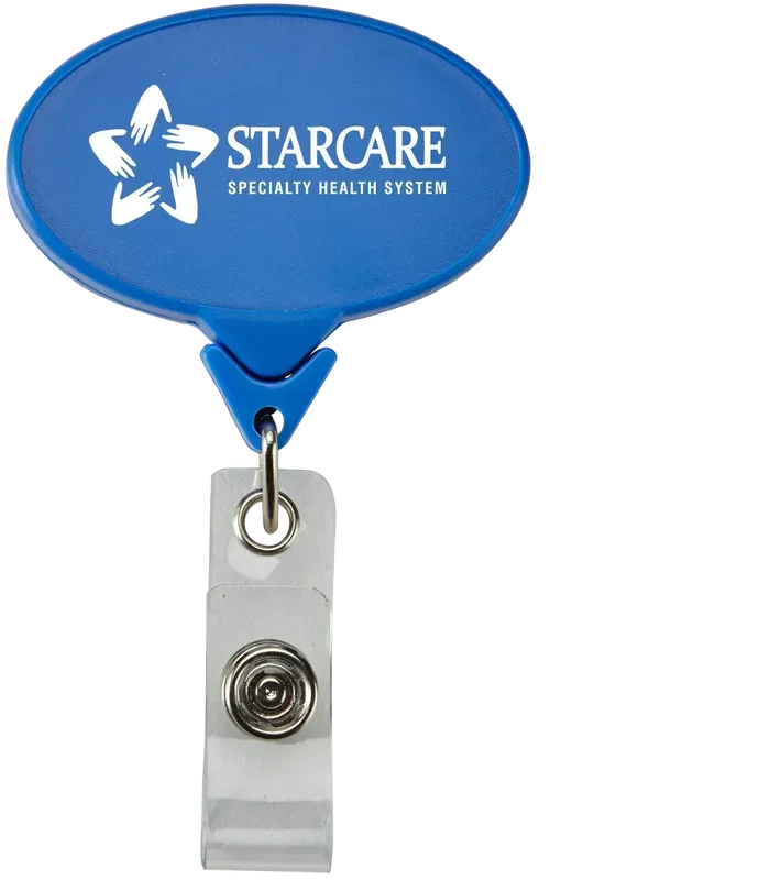Custom Oval Secure-A-Badge™ — view 6