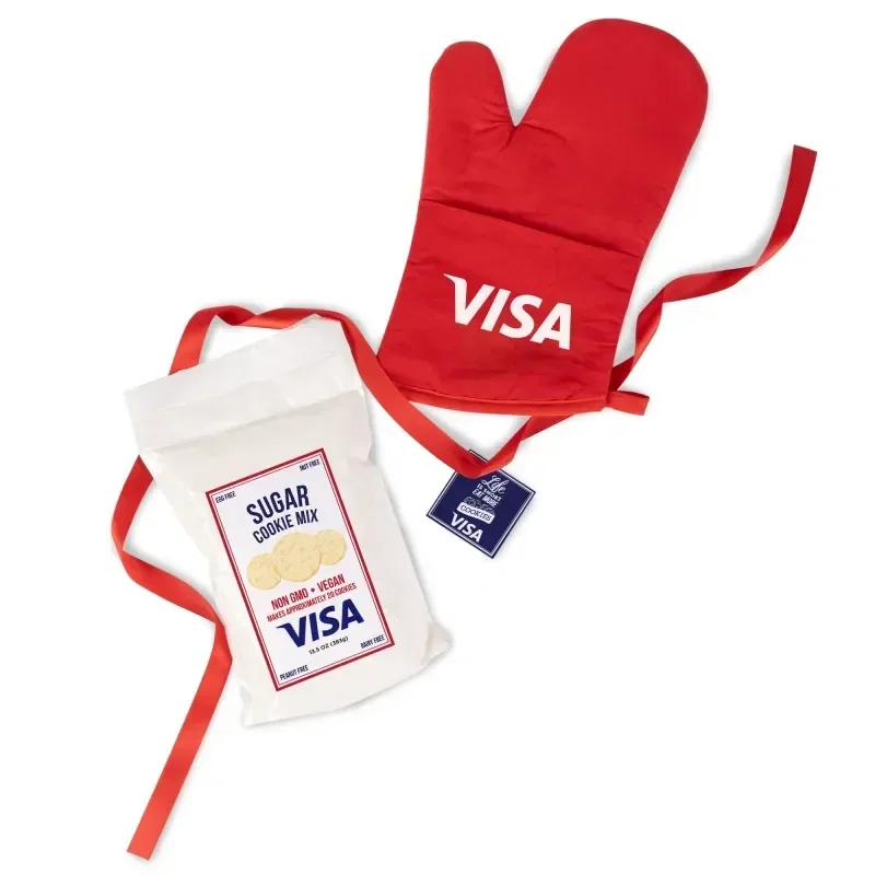 Oven Mitt with Fresh Beginnings® Sugar Cookie Mix Gift Set — view 2