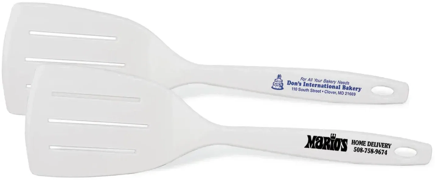 Over-Easy Cooking Spatula. One-piece nylon turner spatula for non-stick cookware and restaurants, view 2