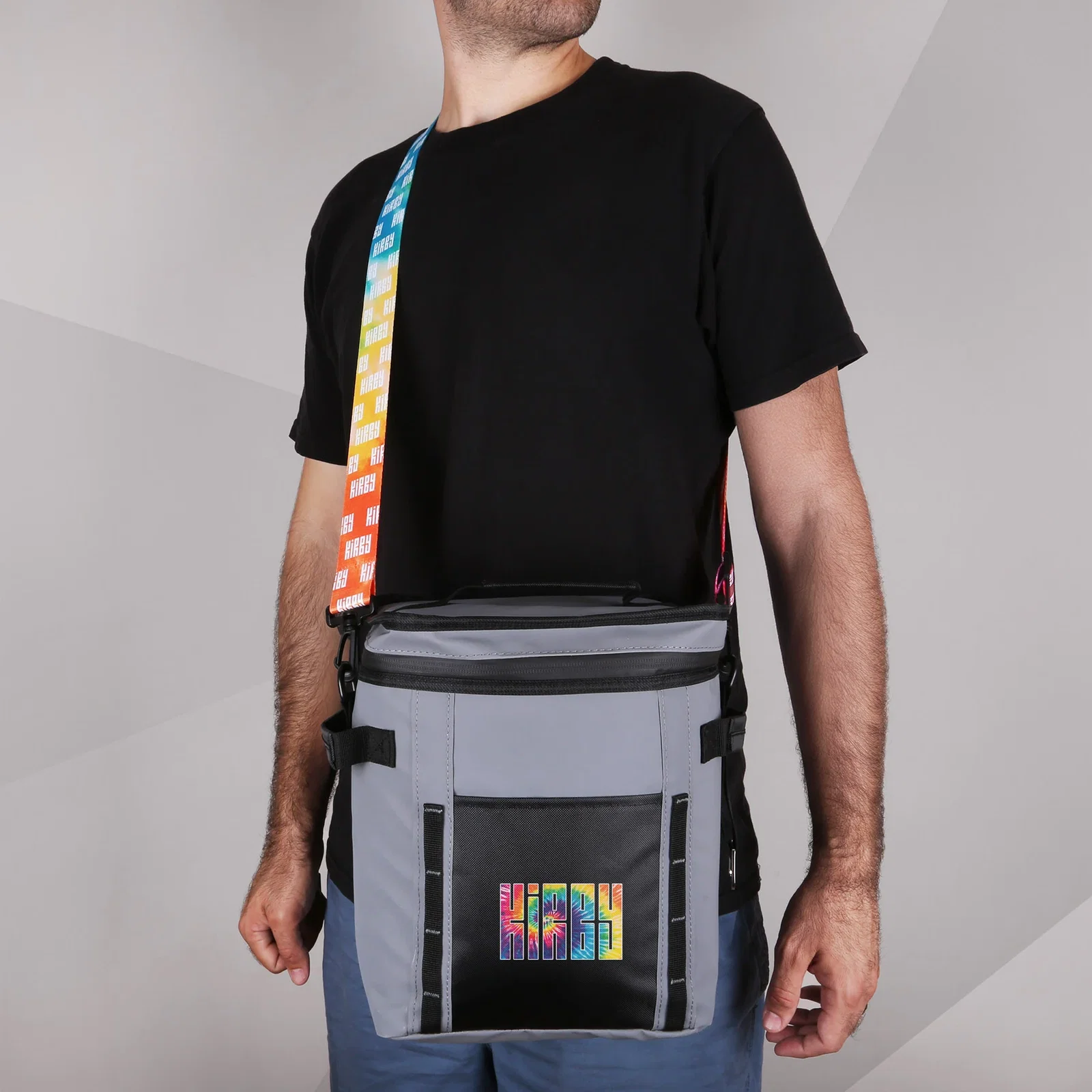 Overseas Direct Full Color Custom Bag Strap: Medium — view 2