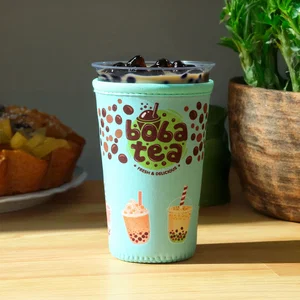 Neoprene Iced Coffee Cup Cooler