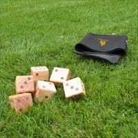 Oversize Wooden Yard Dice Game — view 2