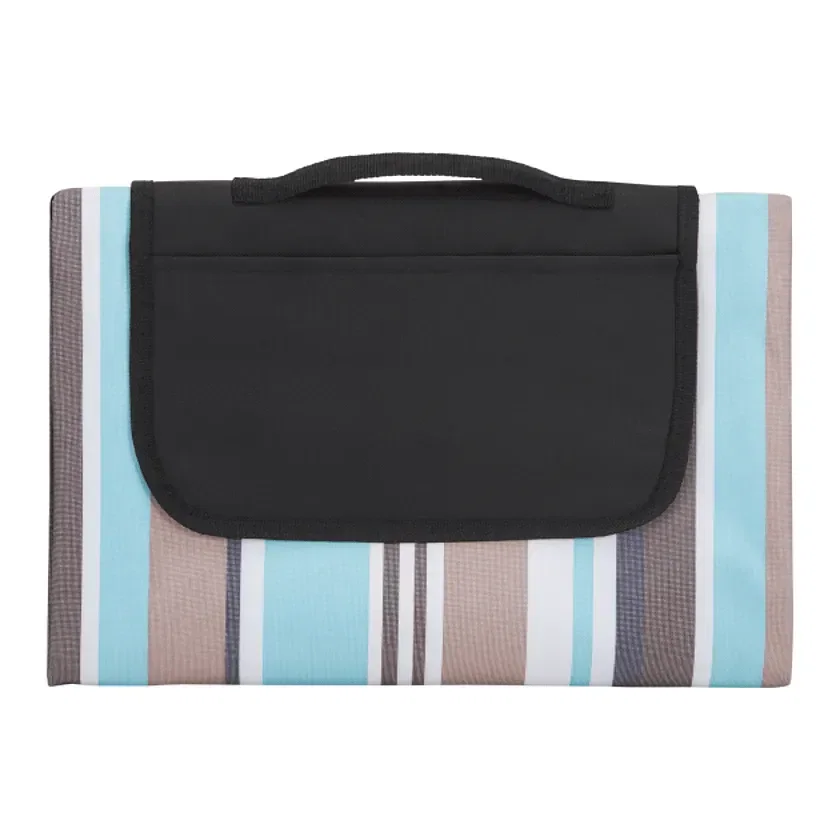 Branded Oversized Picnic and Beach Blanket - 60" x 80" — view 5