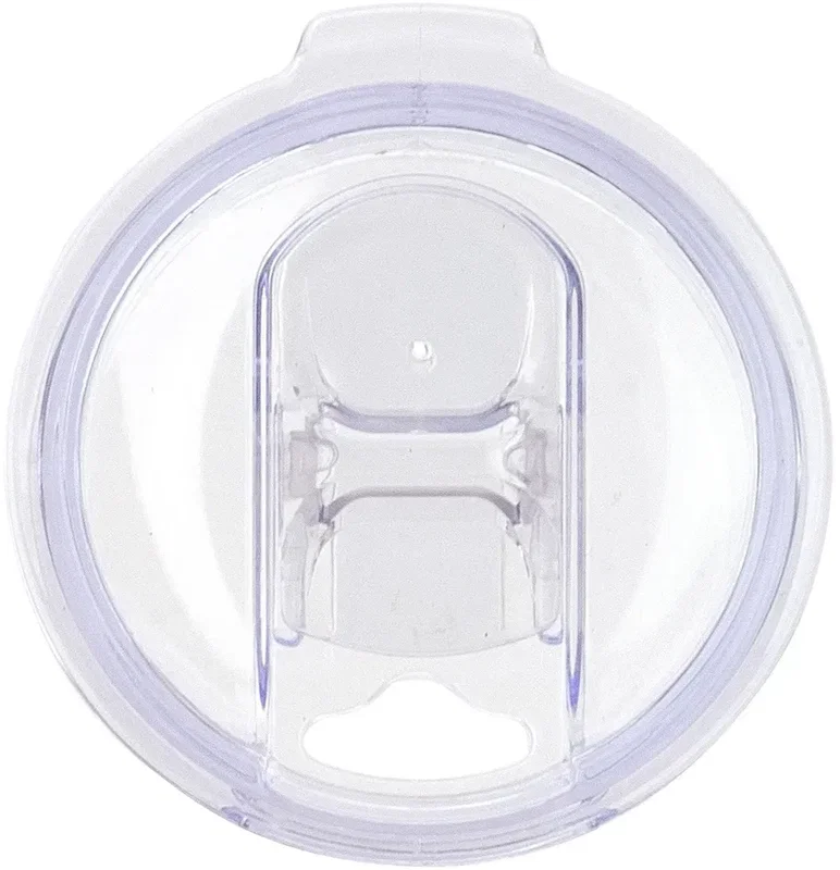 Promotional Oxford 16 oz tumbler with lid off, top view