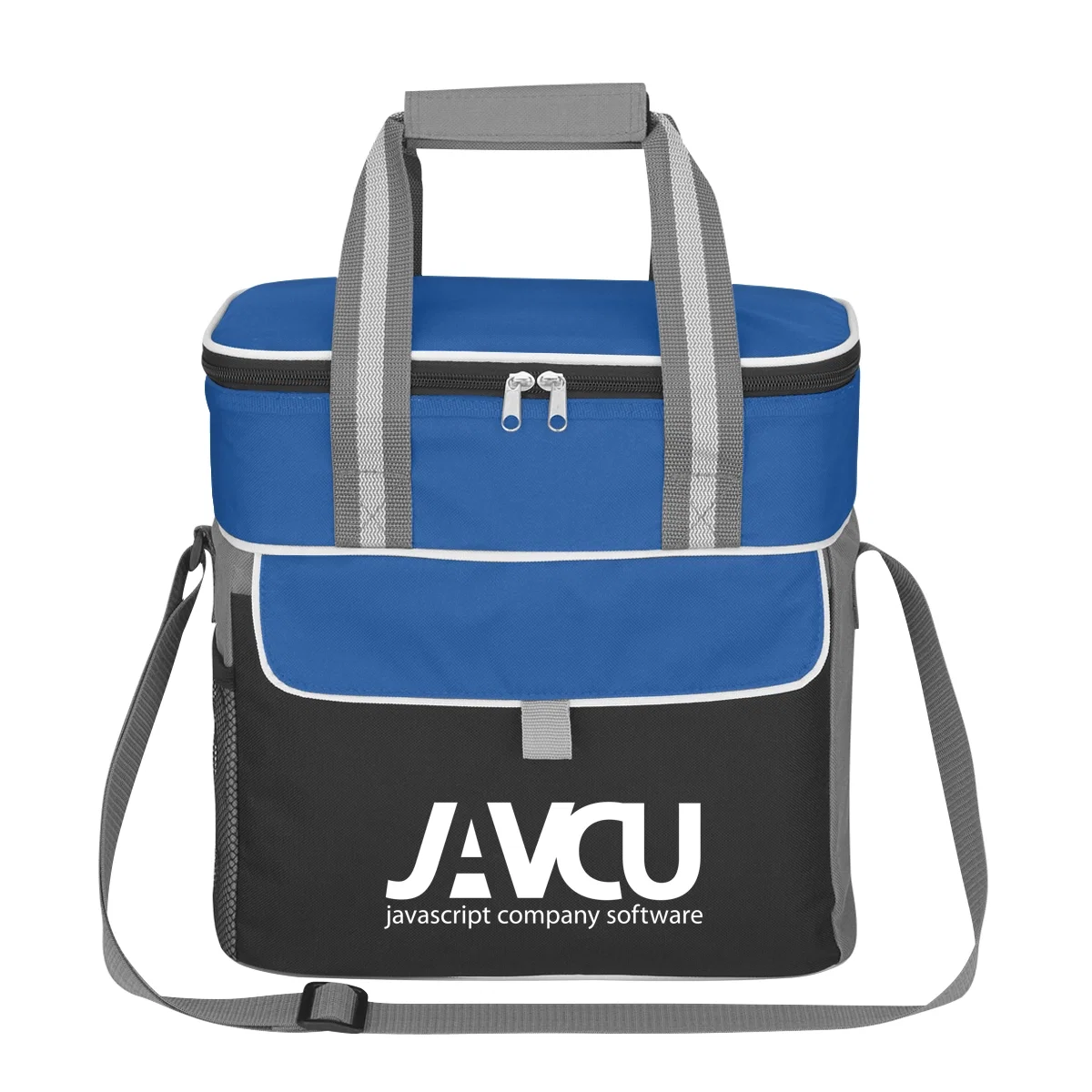 Square soft cooler bag for lunches and short outings