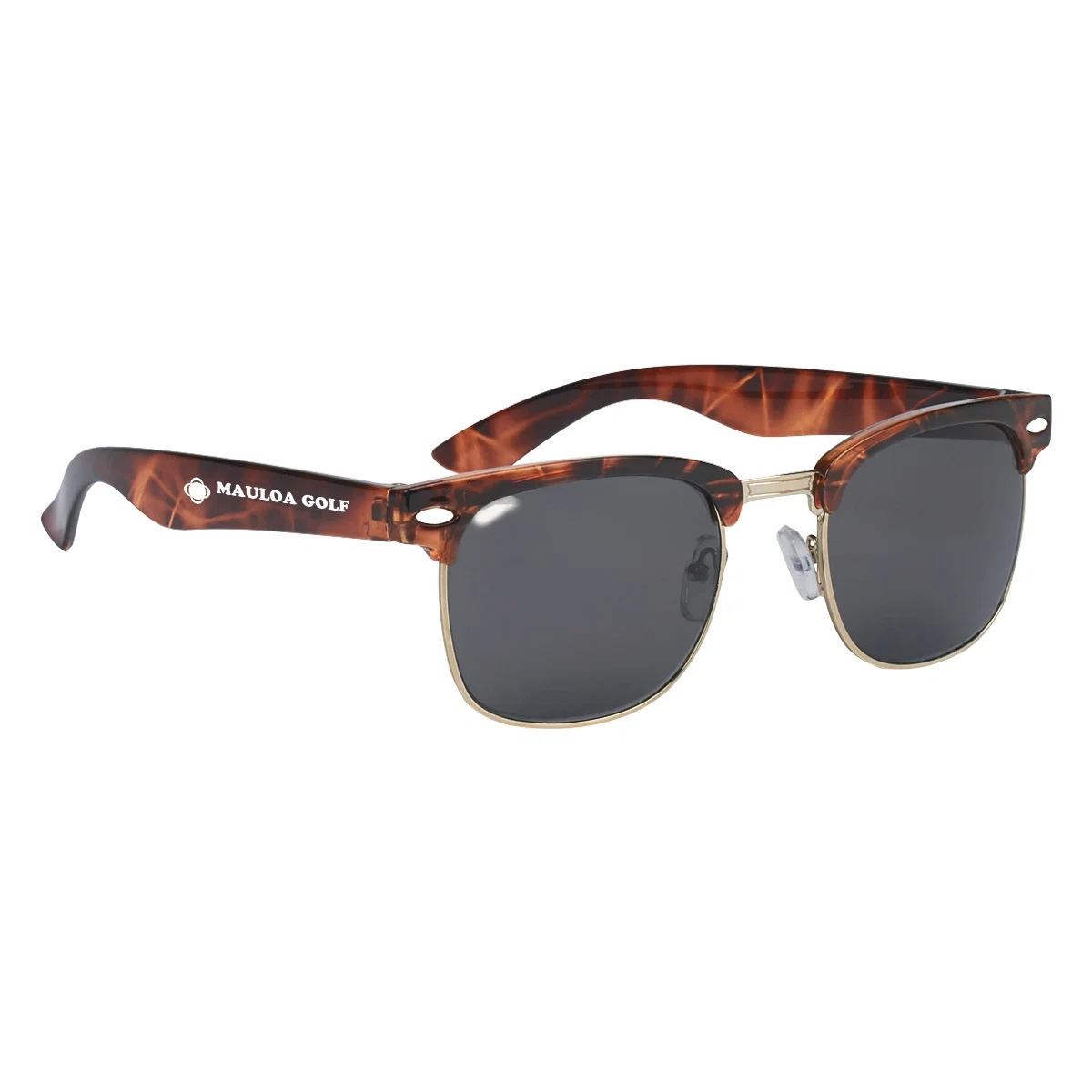 Panama sunglasses shown from the front with silver accents