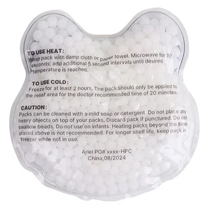 Gel Bead Panda Aqua Pearls Hot/Cold Pack