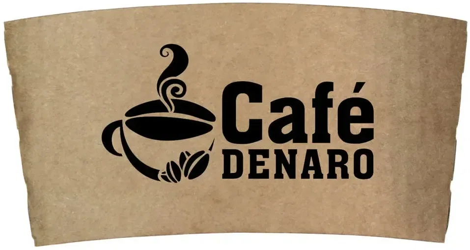 Imprinted Paper Coffee Sleeve — view 5