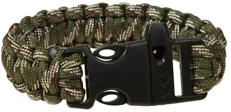 Custom Paracord Bracelet With Whistle — view 2