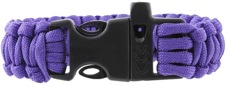 Custom Paracord Bracelet With Whistle — view 3