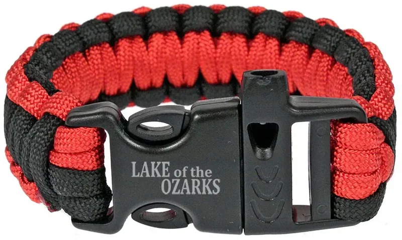 Custom Paracord Bracelet With Whistle — view 1