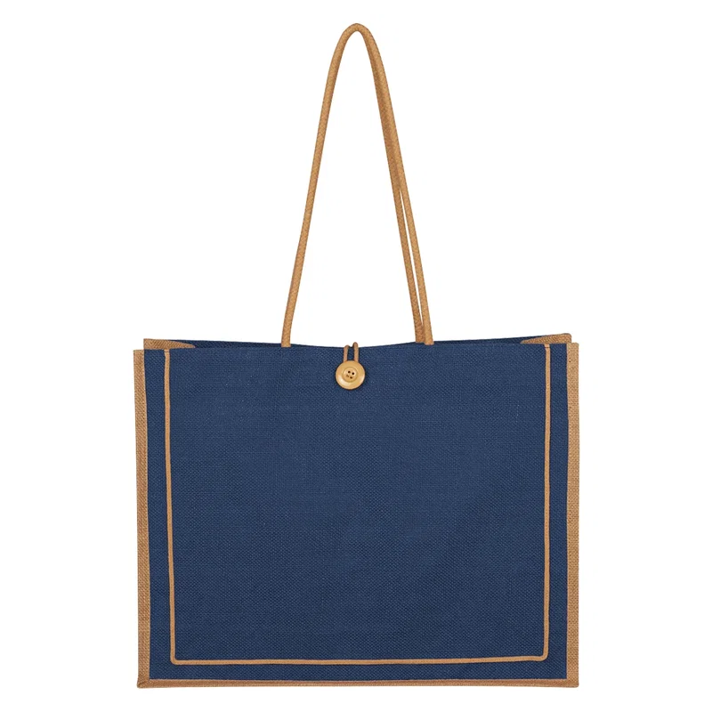 Paradise Jute Tote Bag — view 5
