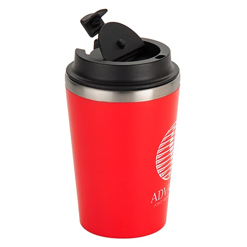 Paragon promotional recycled tumbler, lid detail close-up