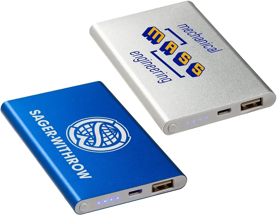 Paramount UL-Certified 4000mAh Power Bank, custom branded power bank front view with logo